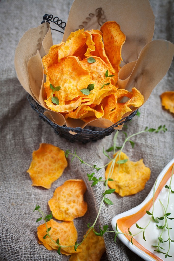 Knusprig, lecker und gesund - Gemüsechips