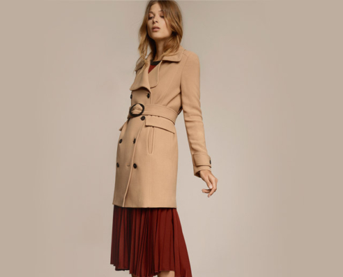 Trechcoat in Beige