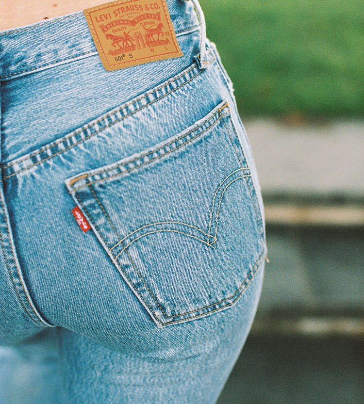 jeanshose hintern