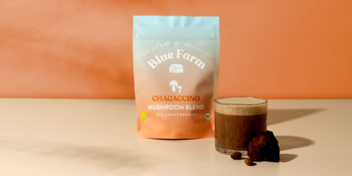 blue farm chagaccino